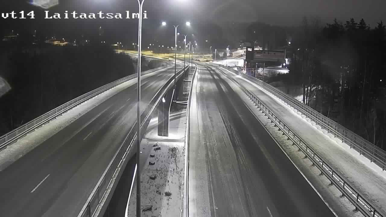 Weather Camera Image Väg 14 Nyslott, Laitaatsalmi, Savonlinna, Etelä-Savo