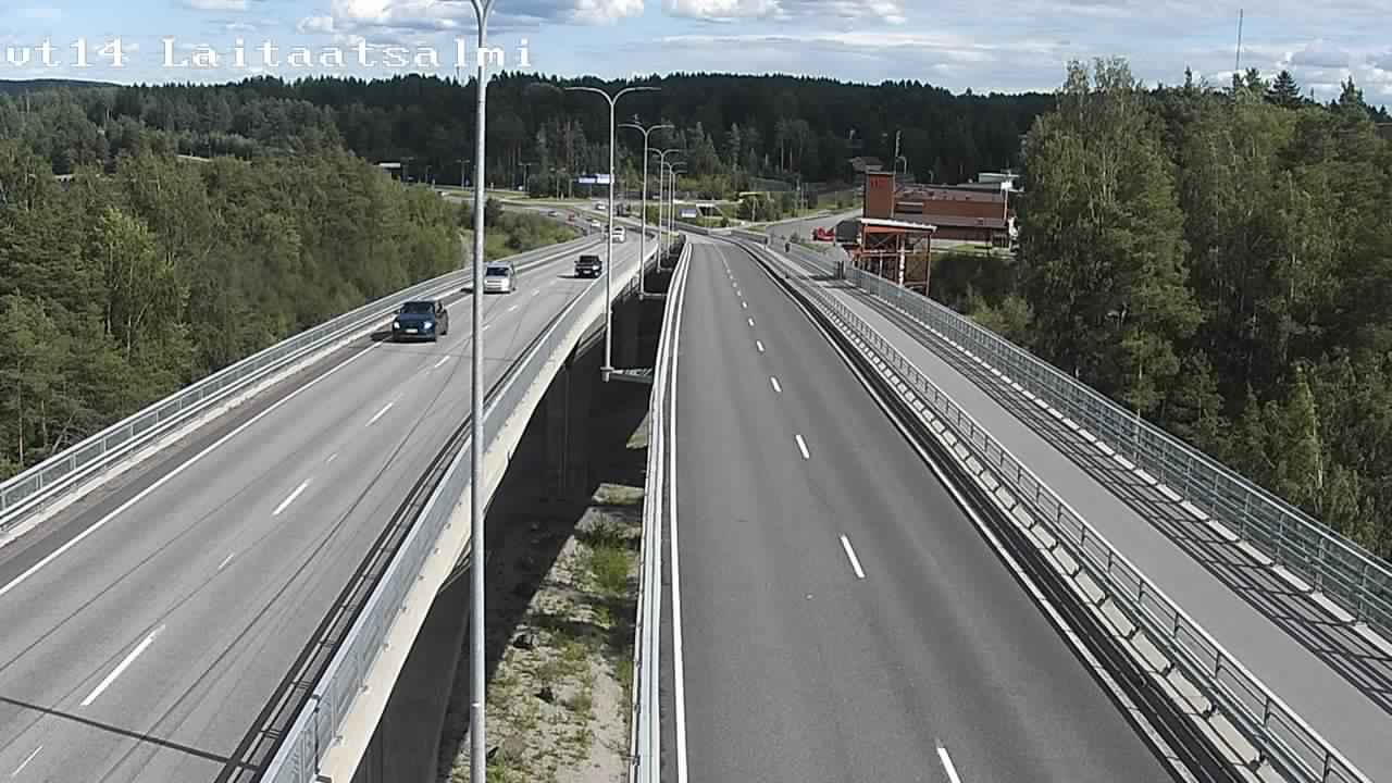 Kelikamerat Kuva Tie 14 Savonlinna, Laitaatsalmi silta, Savonlinna, Etelä-Savo
