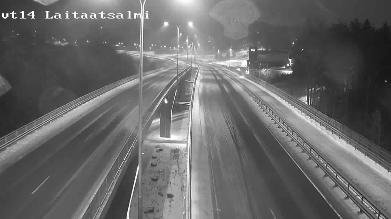 Weather Camera Image Väg 14 Nyslott, Laitaatsalmi, Savonlinna, Etelä-Savo