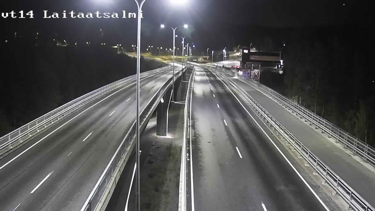 Weather Camera Image Väg 14 Nyslott, Laitaatsalmi, Savonlinna, Etelä-Savo