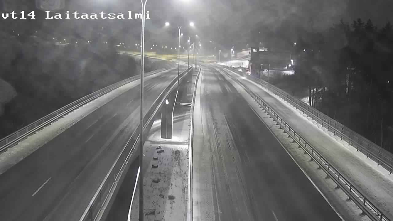 Weather Camera Image Väg 14 Nyslott, Laitaatsalmi, Savonlinna, Etelä-Savo