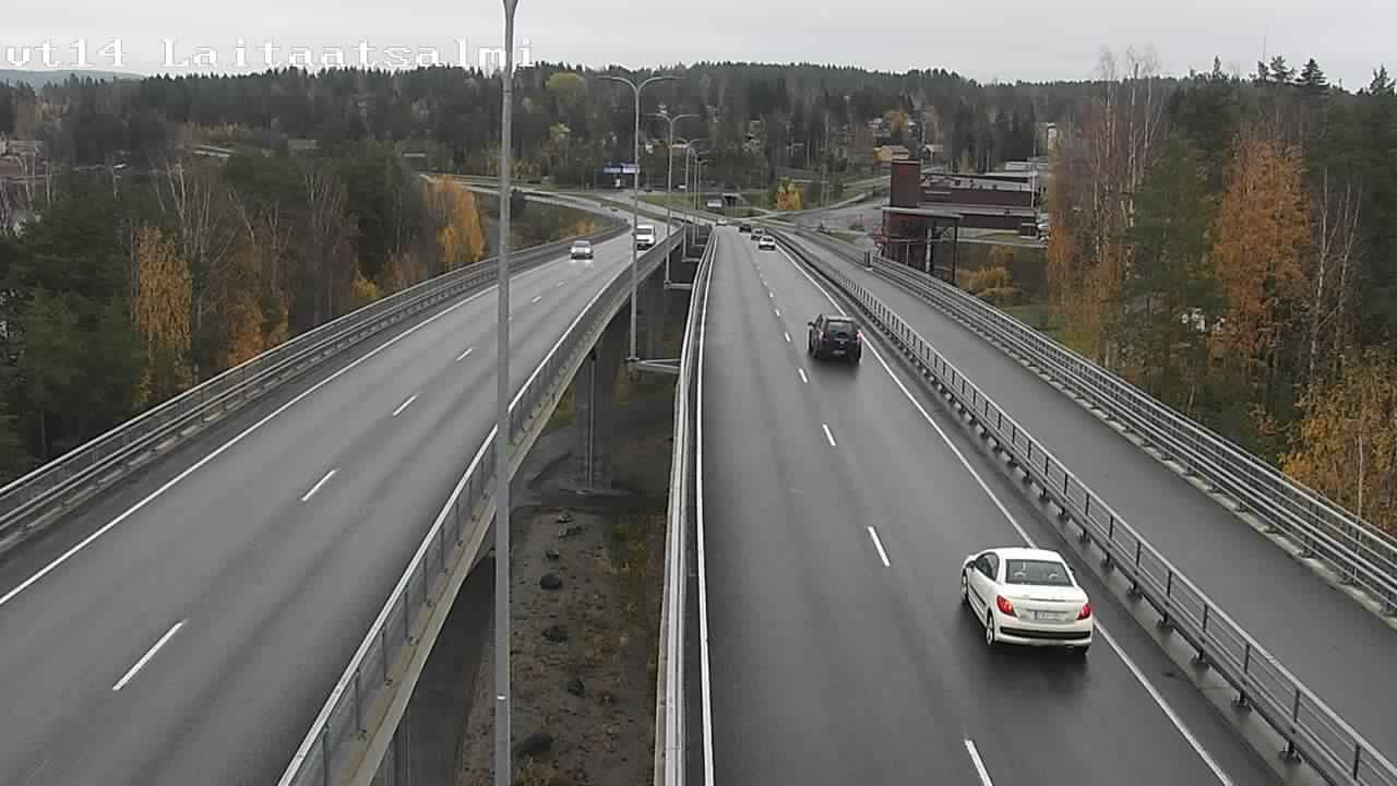 Kelikamerat Kuva Tie 14 Savonlinna, Laitaatsalmi silta, Savonlinna, Etelä-Savo