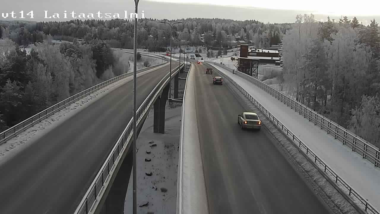 Kelikamerat Kuva Tie 14 Savonlinna, Laitaatsalmi silta, Savonlinna, Etelä-Savo