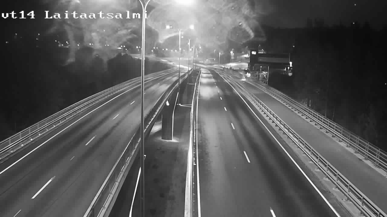Weather Camera Image Väg 14 Nyslott, Laitaatsalmi, Savonlinna, Etelä-Savo