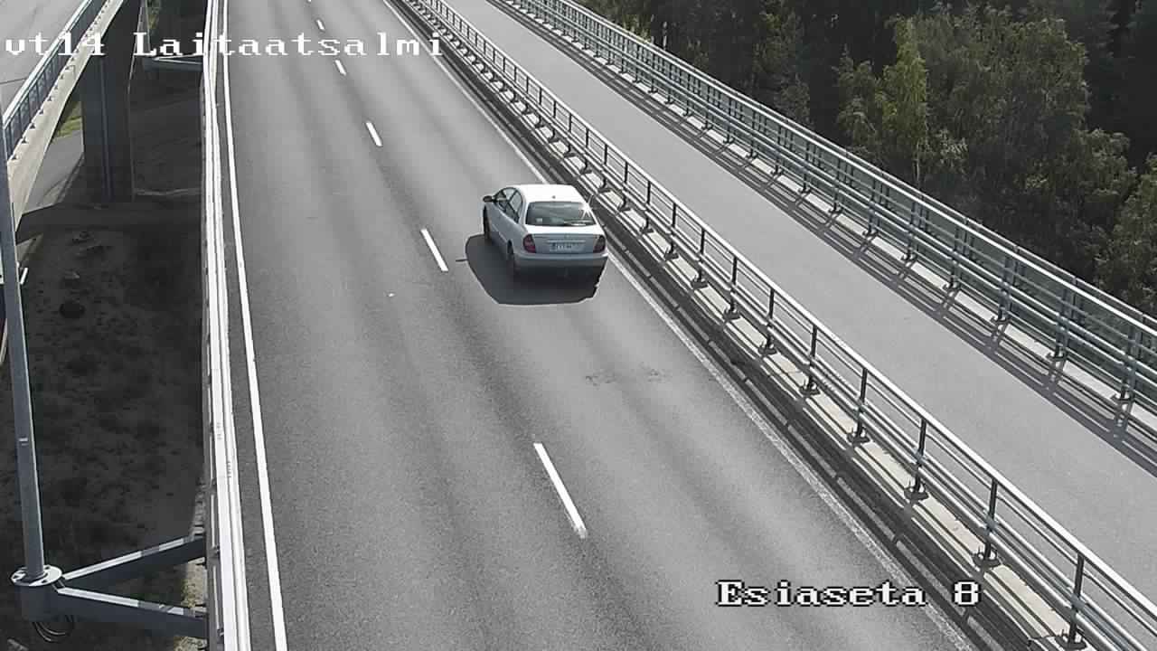 Kelikamerat Kuva Tie 14 Savonlinna, Laitaatsalmi silta, Savonlinna, Etelä-Savo