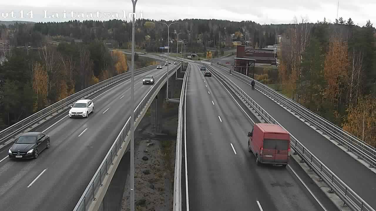 Kelikamerat Kuva Tie 14 Savonlinna, Laitaatsalmi silta, Savonlinna, Etelä-Savo