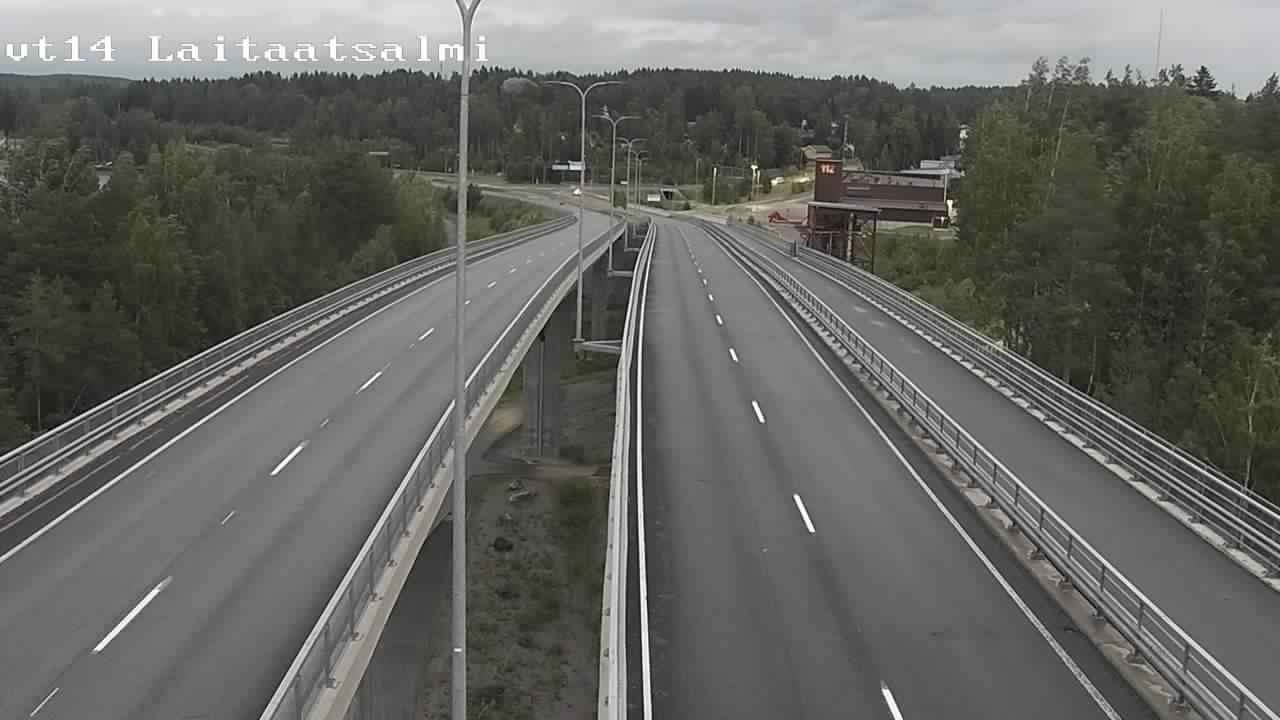 Kelikamerat Kuva Tie 14 Savonlinna, Laitaatsalmi silta, Savonlinna, Etelä-Savo