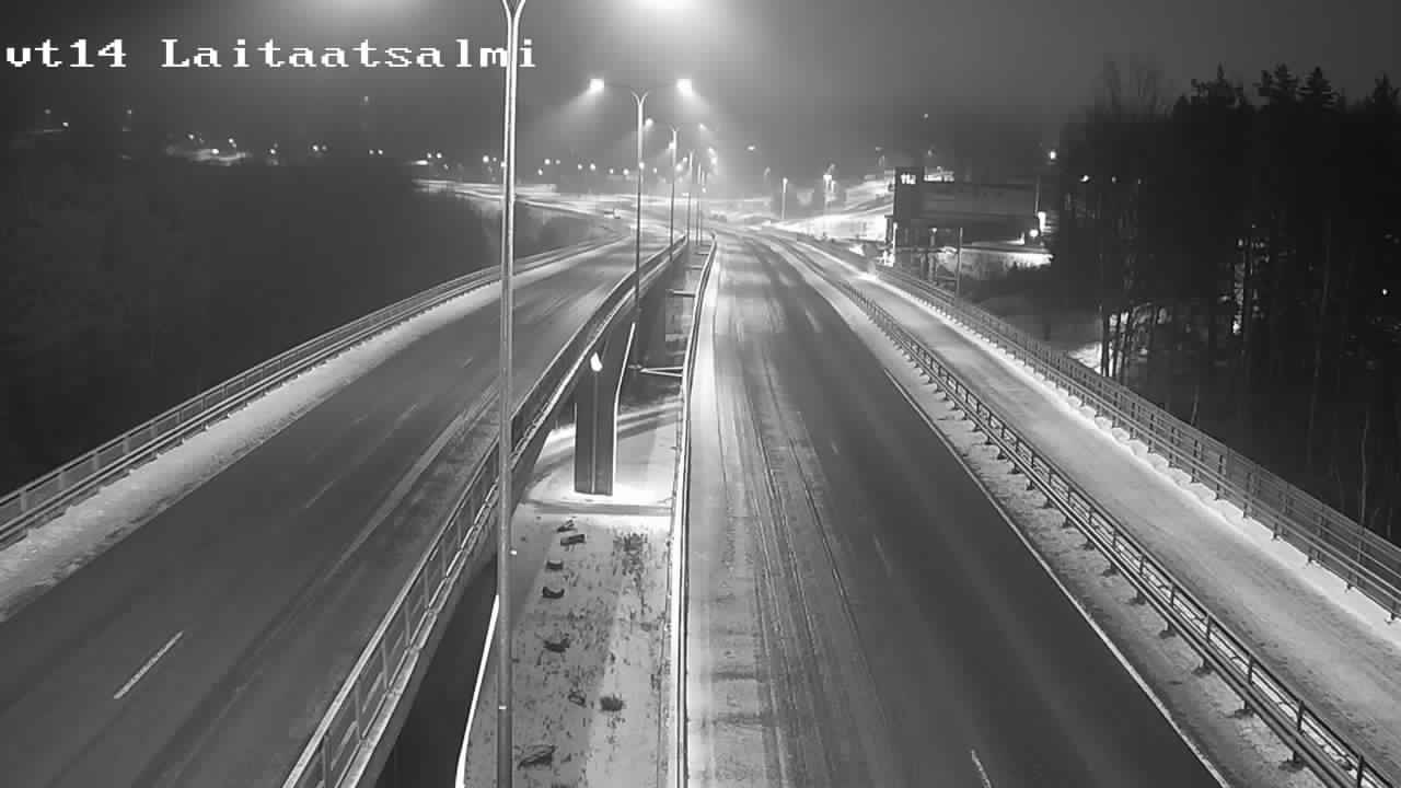 Weather Camera Image Väg 14 Nyslott, Laitaatsalmi, Savonlinna, Etelä-Savo