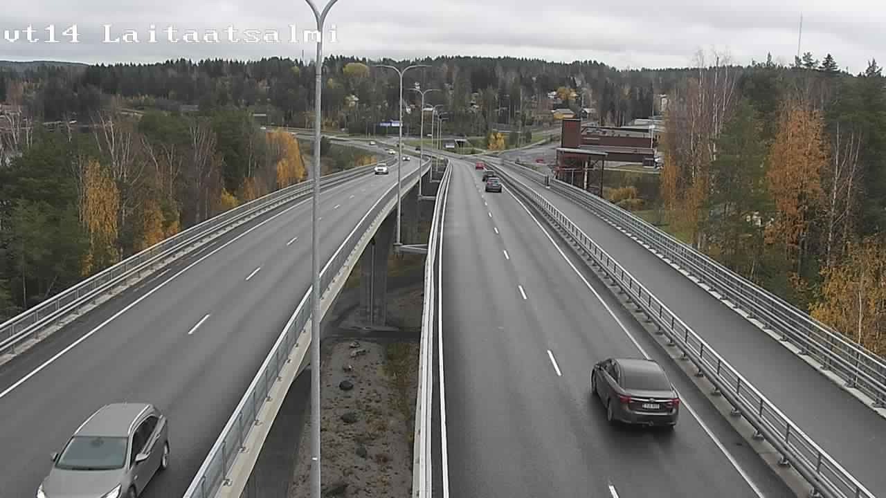 Kelikamerat Kuva Tie 14 Savonlinna, Laitaatsalmi silta, Savonlinna, Etelä-Savo