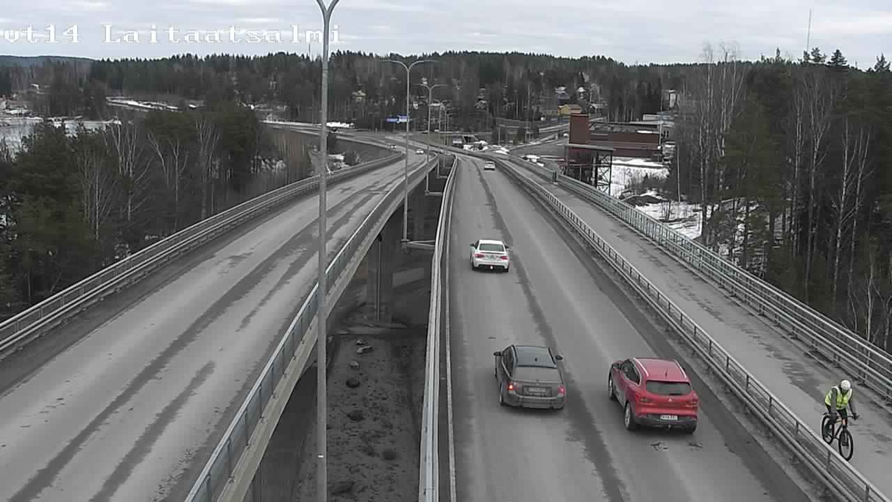 Kelikamerat Kuva Tie 14 Savonlinna, Laitaatsalmi silta, Savonlinna, Etelä-Savo