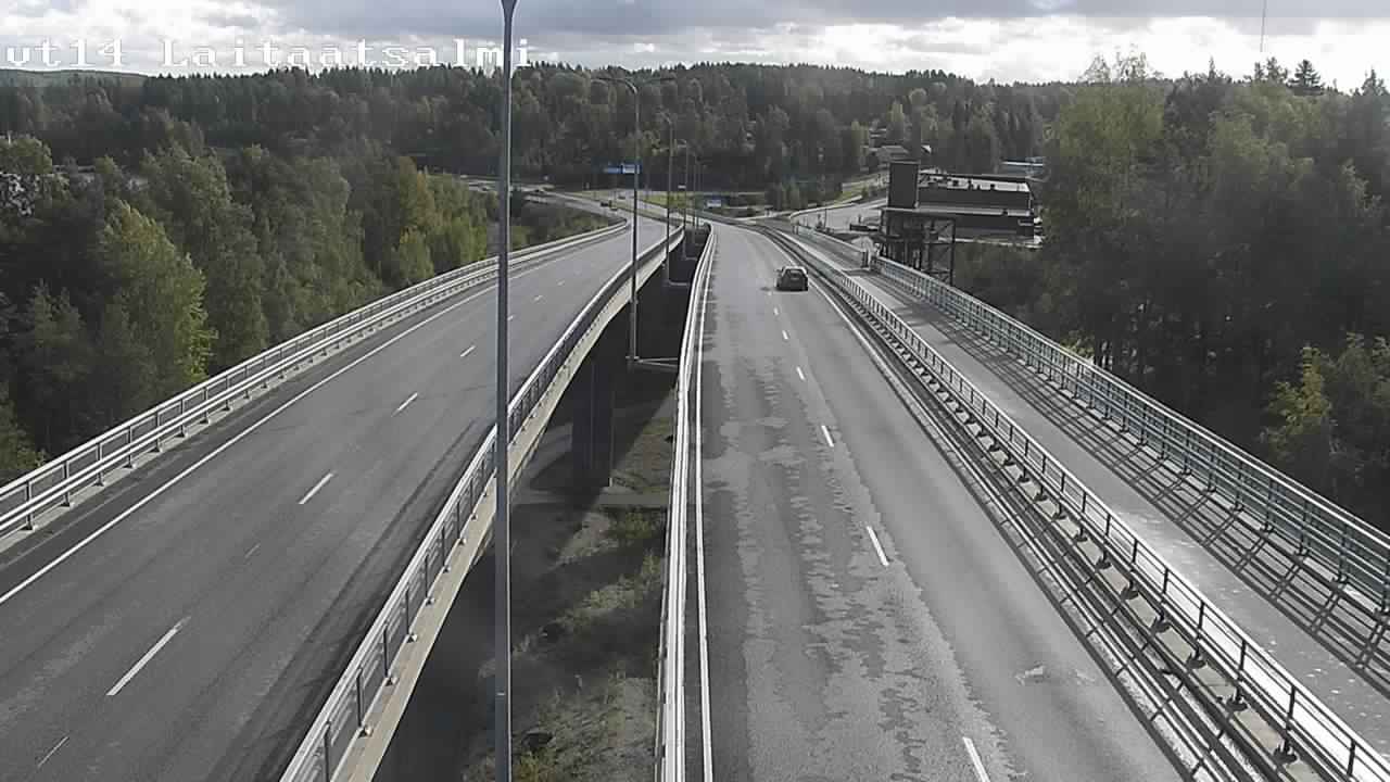 Kelikamerat Kuva Tie 14 Savonlinna, Laitaatsalmi silta, Savonlinna, Etelä-Savo
