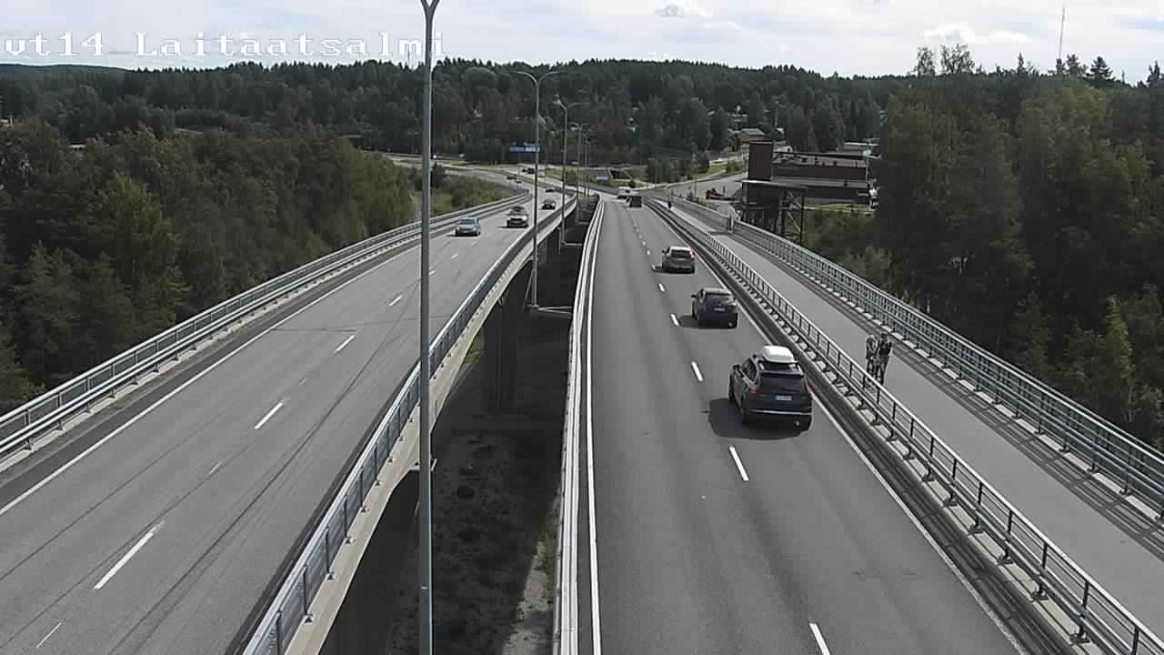 Kelikamerat Kuva Tie 14 Savonlinna, Laitaatsalmi silta, Savonlinna, Etelä-Savo