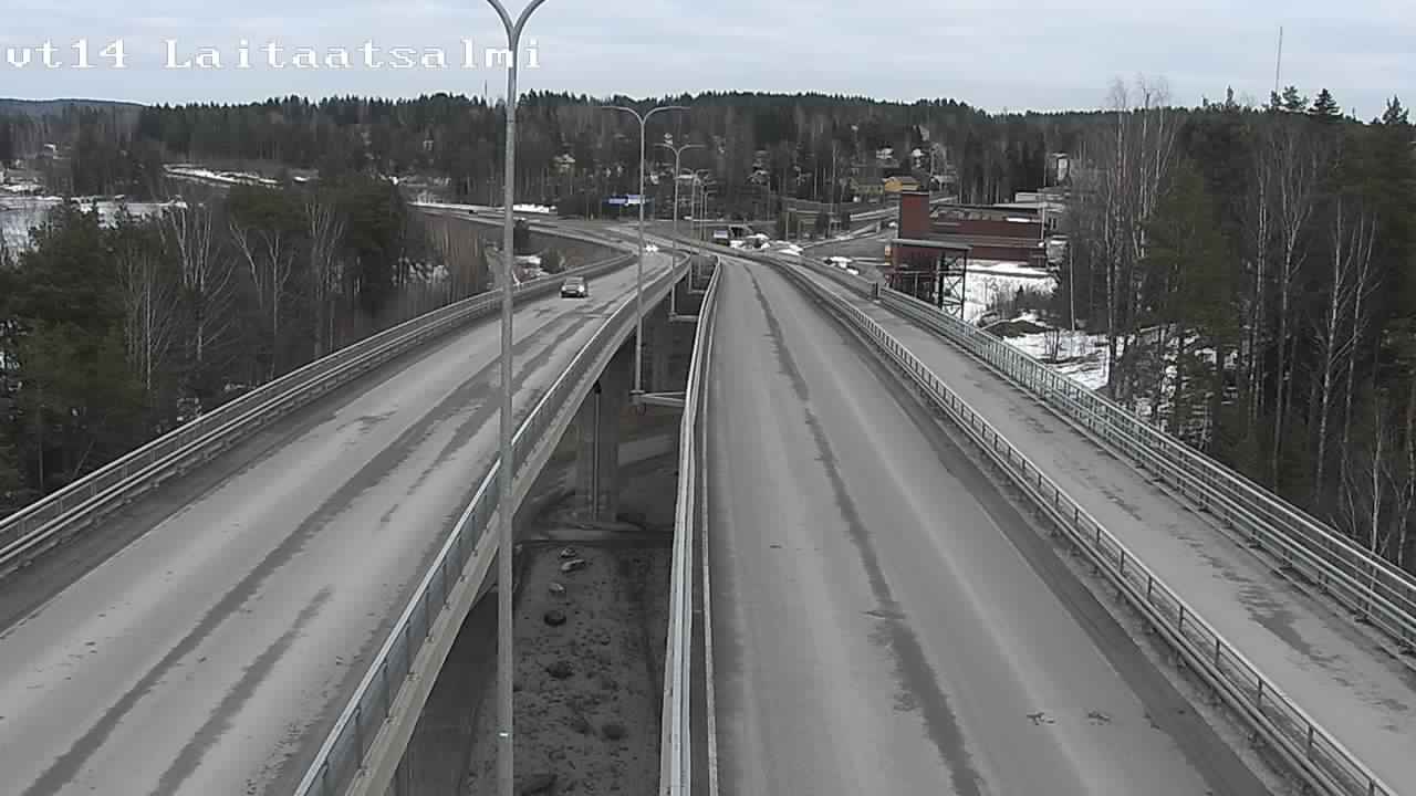 Kelikamerat Kuva Tie 14 Savonlinna, Laitaatsalmi silta, Savonlinna, Etelä-Savo