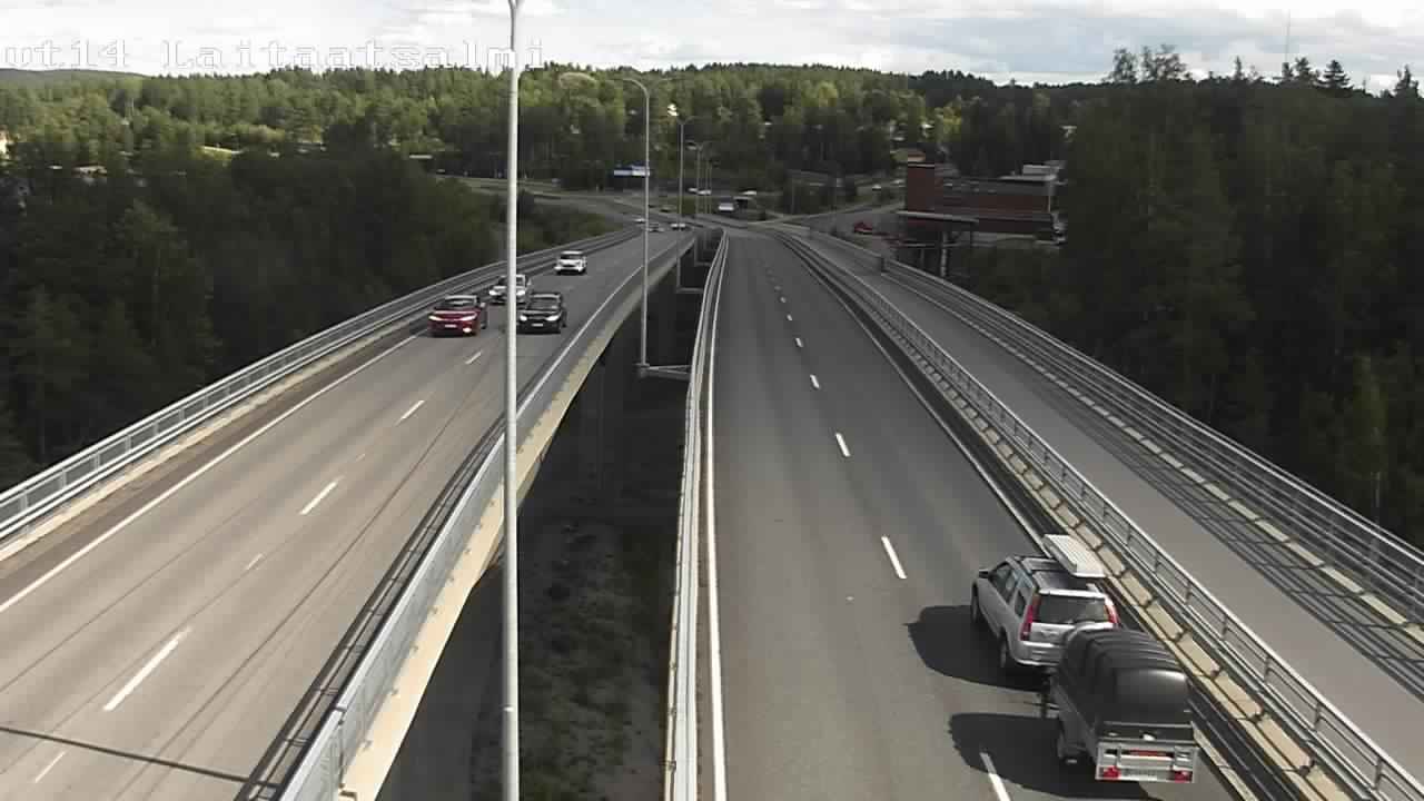 Kelikamerat Kuva Tie 14 Savonlinna, Laitaatsalmi silta, Savonlinna, Etelä-Savo