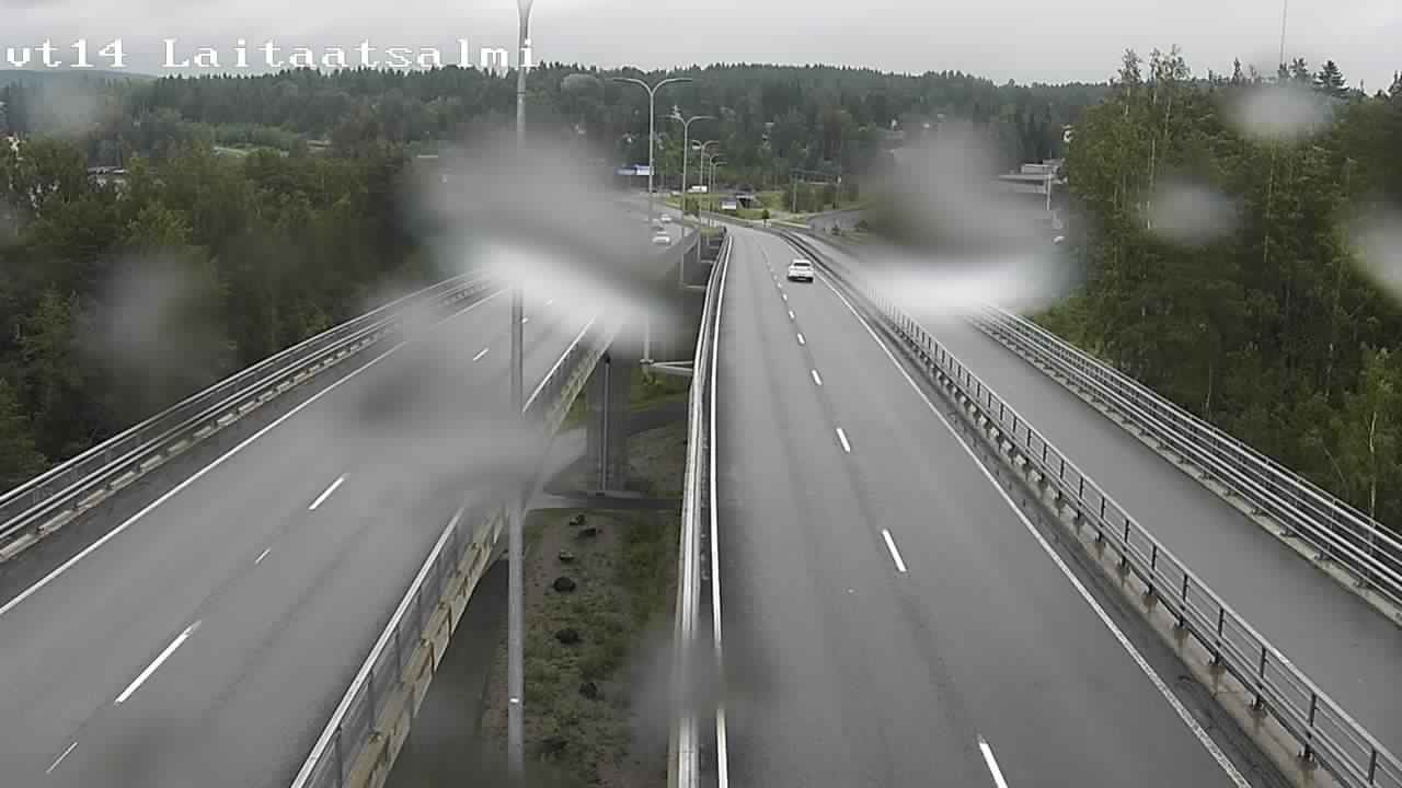 Weather Camera Image Road 14 Savonlinna, Laitaatsalmi, Savonlinna, Etelä-Savo