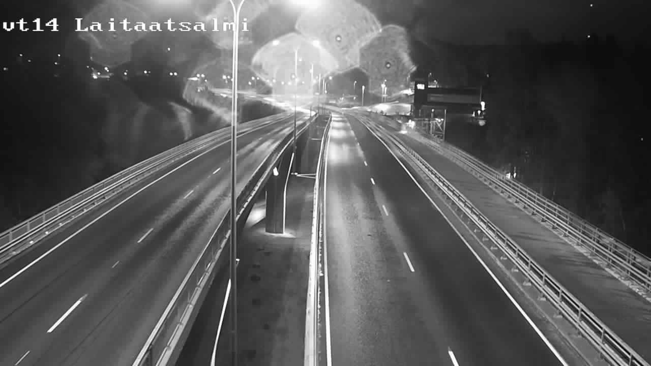Weather Camera Image Väg 14 Nyslott, Laitaatsalmi, Savonlinna, Etelä-Savo