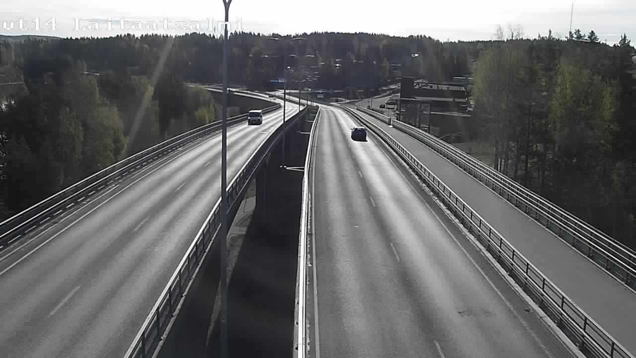 Weather Camera Image Road 14 Savonlinna, Laitaatsalmi, Savonlinna, Etelä-Savo