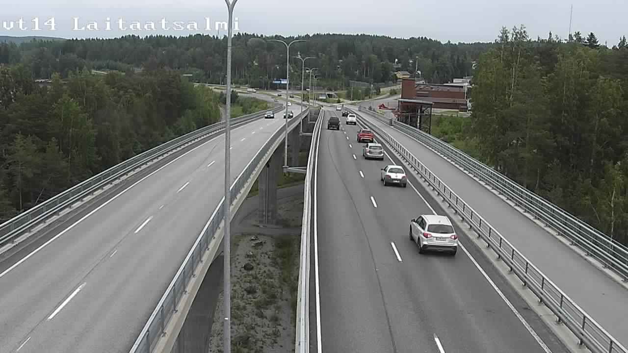 Kelikamerat Kuva Tie 14 Savonlinna, Laitaatsalmi silta, Savonlinna, Etelä-Savo