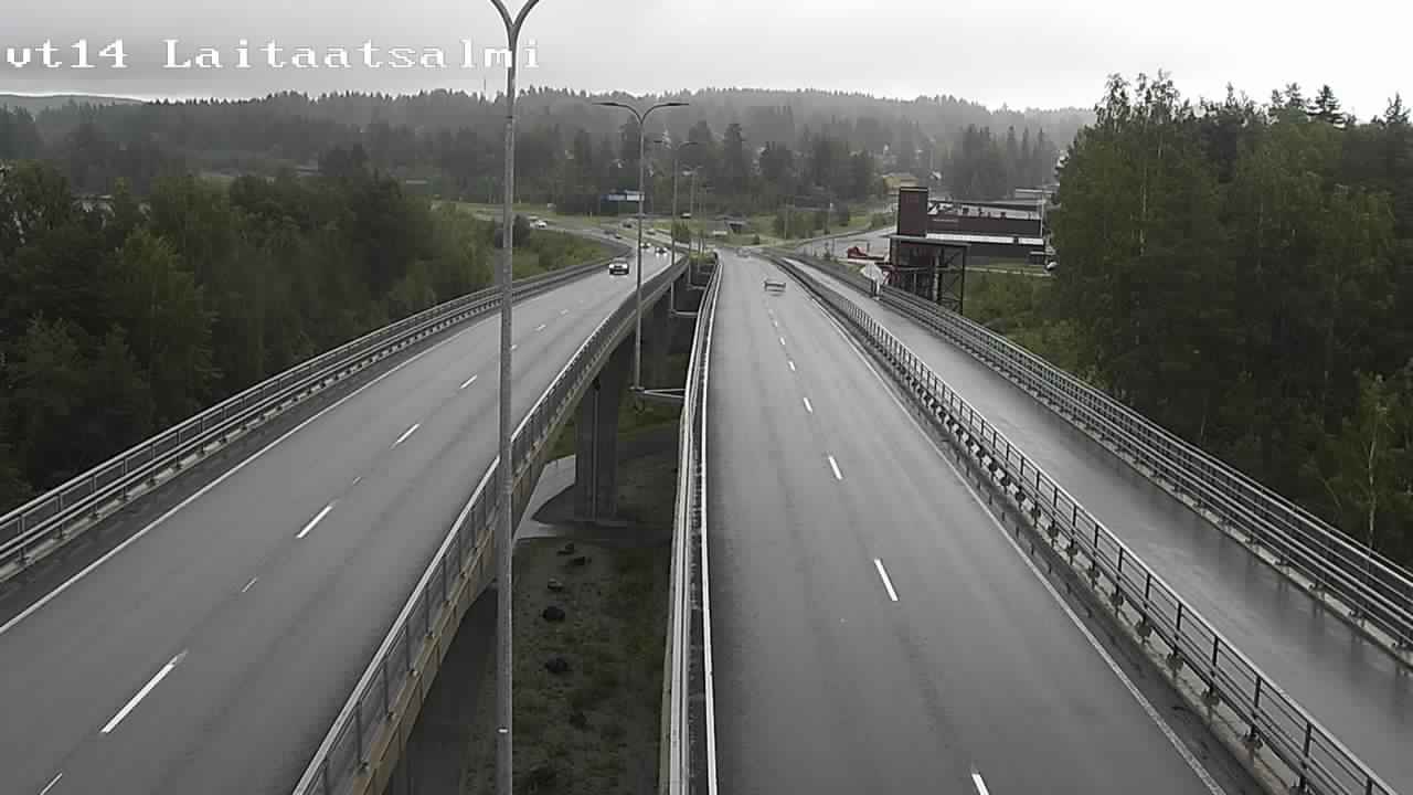 Weather Camera Image Road 14 Savonlinna, Laitaatsalmi, Savonlinna, Etelä-Savo