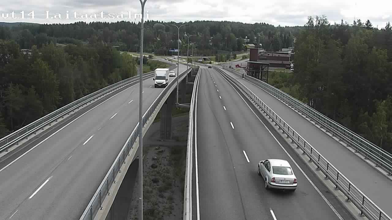 Kelikamerat Kuva Tie 14 Savonlinna, Laitaatsalmi silta, Savonlinna, Etelä-Savo