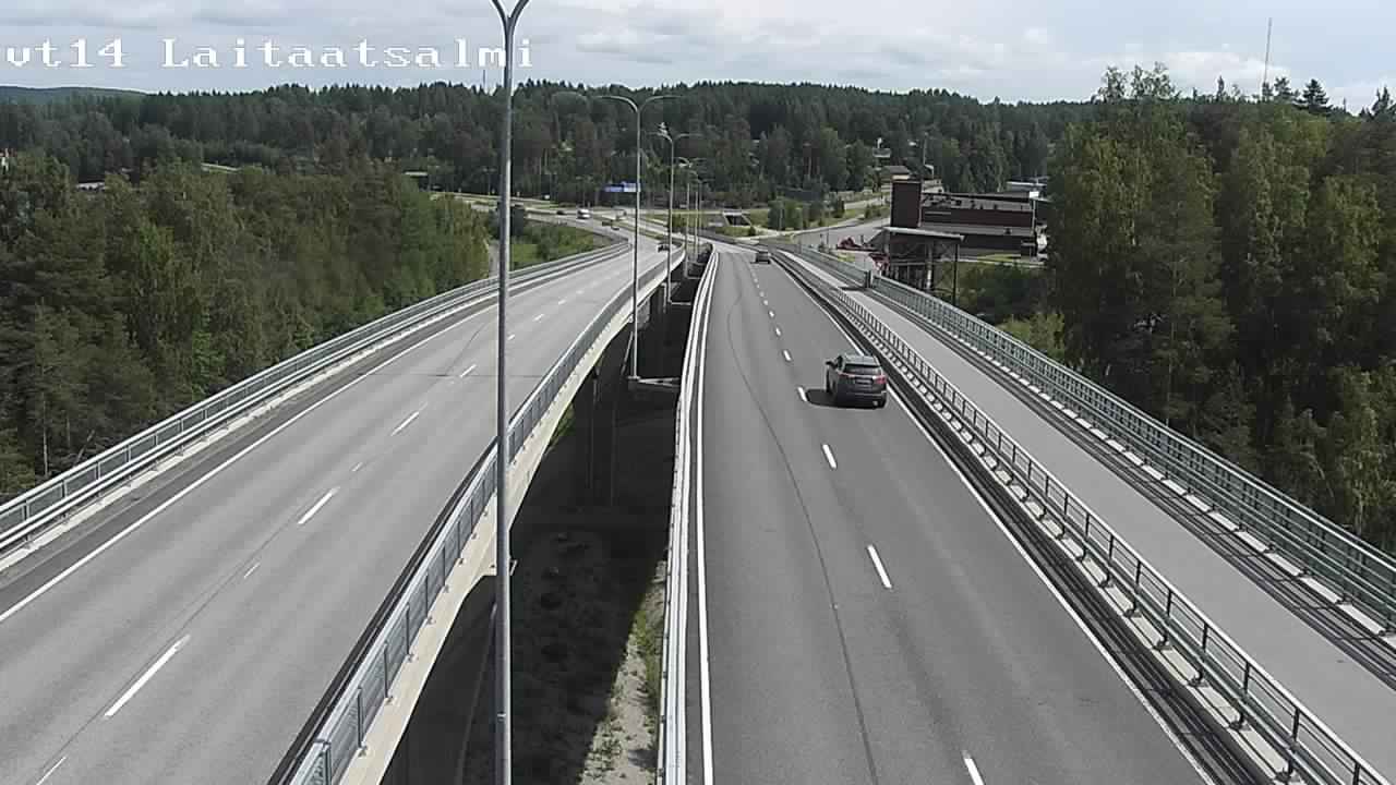 Kelikamerat Kuva Tie 14 Savonlinna, Laitaatsalmi silta, Savonlinna, Etelä-Savo