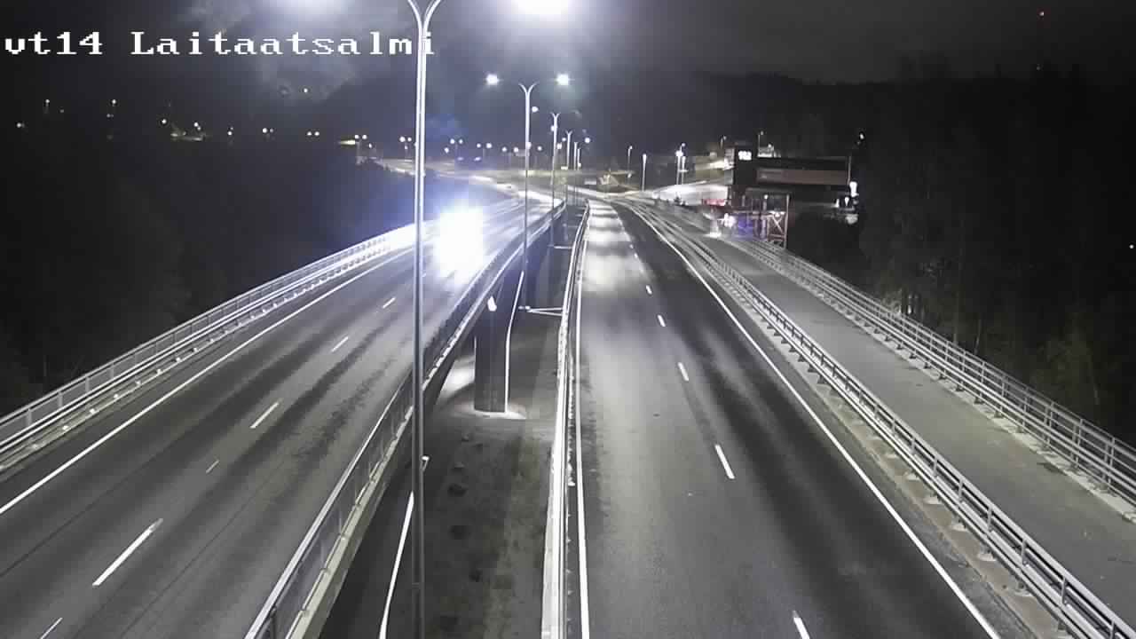 Weather Camera Image Väg 14 Nyslott, Laitaatsalmi, Savonlinna, Etelä-Savo