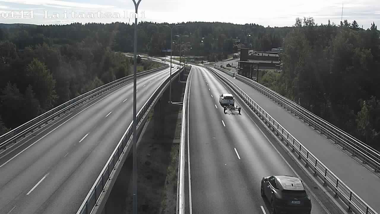 Weather Camera Image Road 14 Savonlinna, Laitaatsalmi, Savonlinna, Etelä-Savo