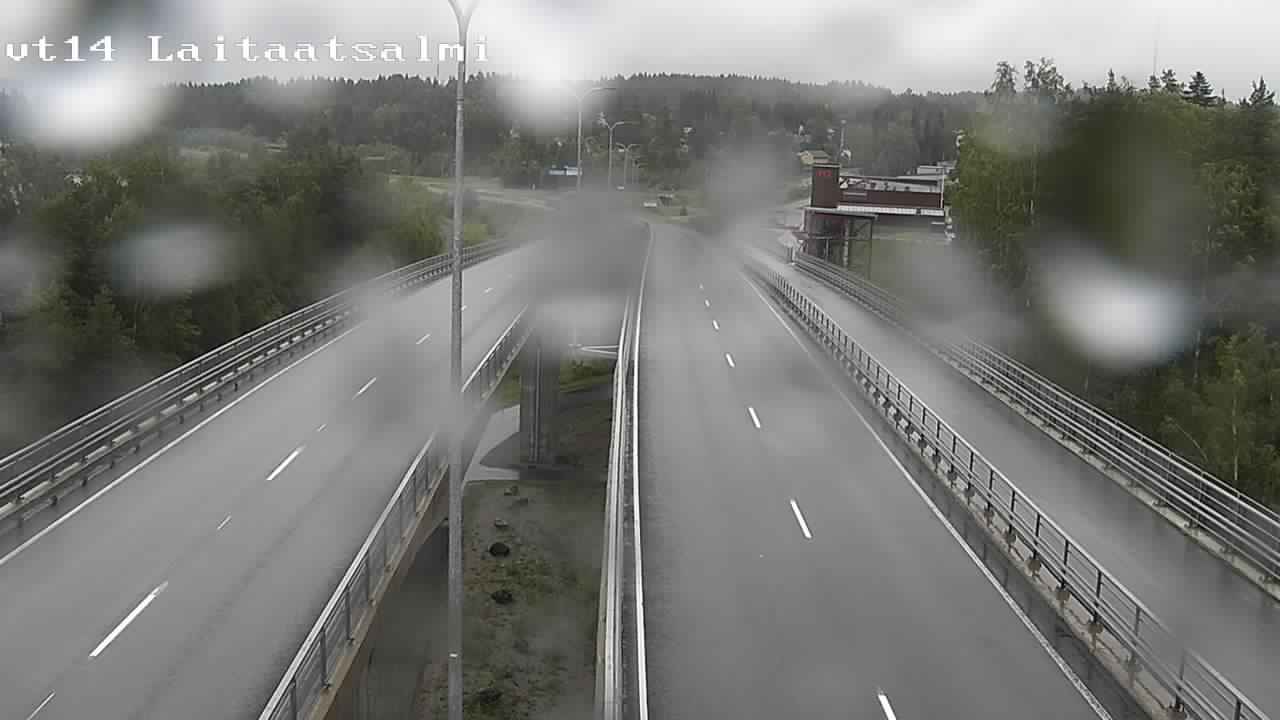 Kelikamerat Kuva Tie 14 Savonlinna, Laitaatsalmi silta, Savonlinna, Etelä-Savo