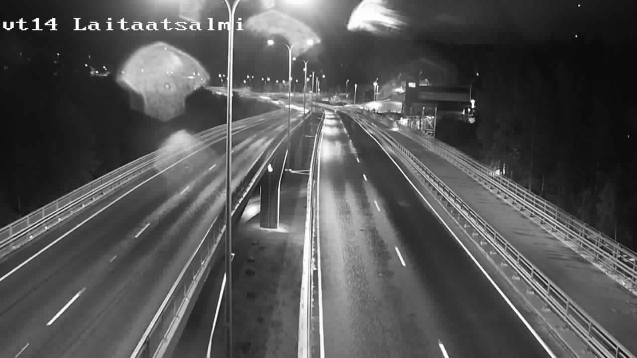 Weather Camera Image Väg 14 Nyslott, Laitaatsalmi, Savonlinna, Etelä-Savo