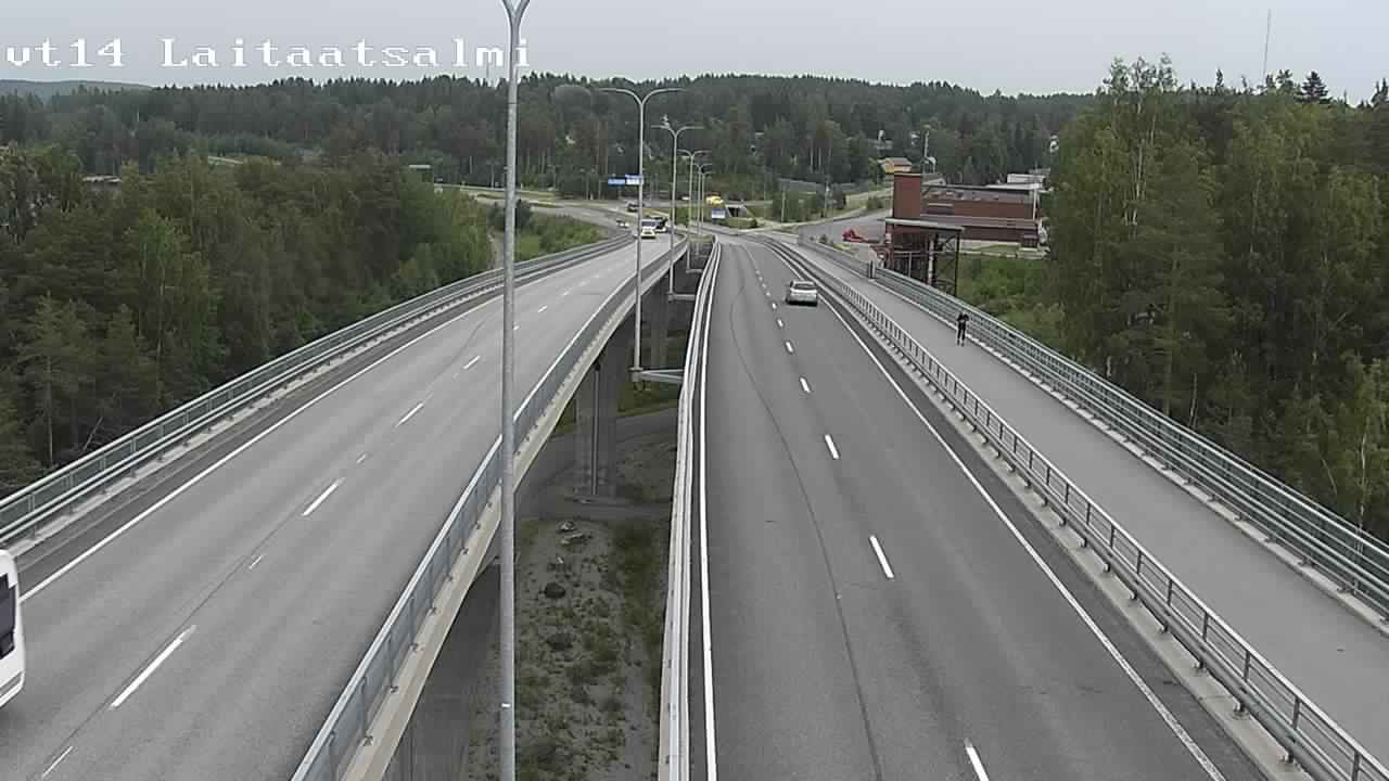 Kelikamerat Kuva Tie 14 Savonlinna, Laitaatsalmi silta, Savonlinna, Etelä-Savo