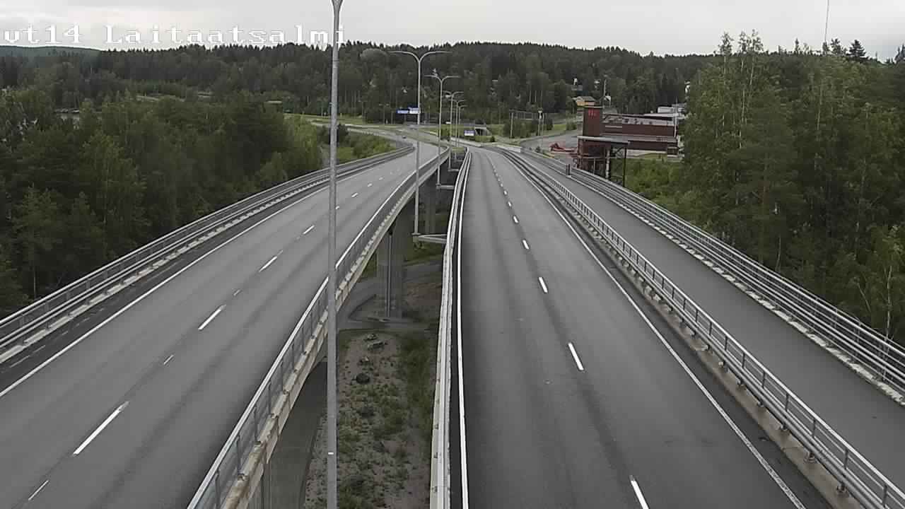 Kelikamerat Kuva Tie 14 Savonlinna, Laitaatsalmi silta, Savonlinna, Etelä-Savo