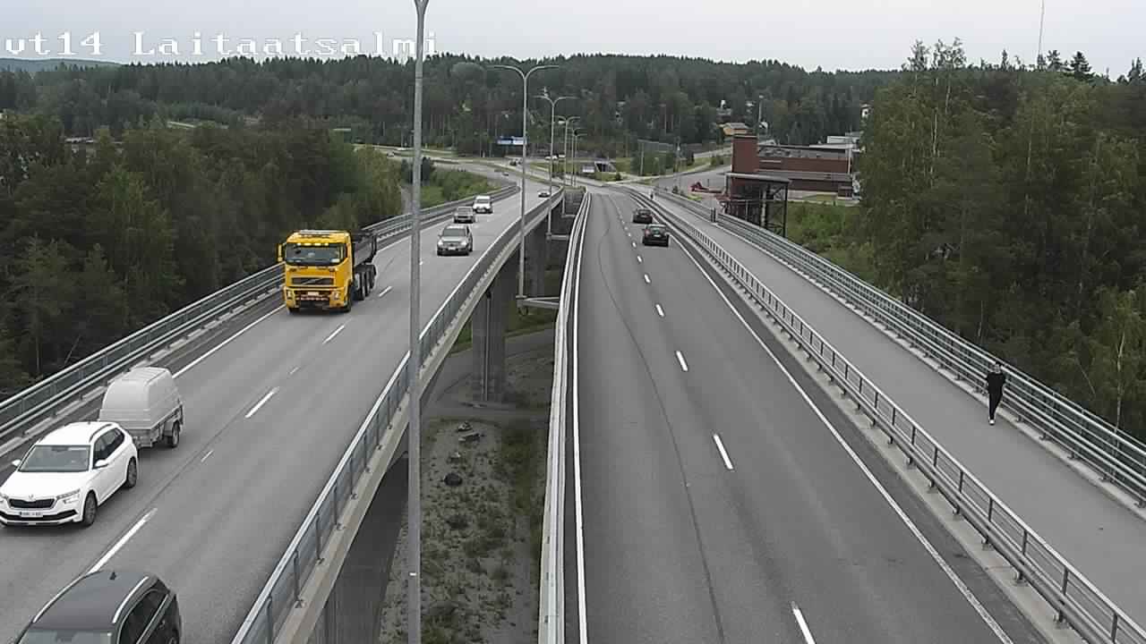Kelikamerat Kuva Tie 14 Savonlinna, Laitaatsalmi silta, Savonlinna, Etelä-Savo