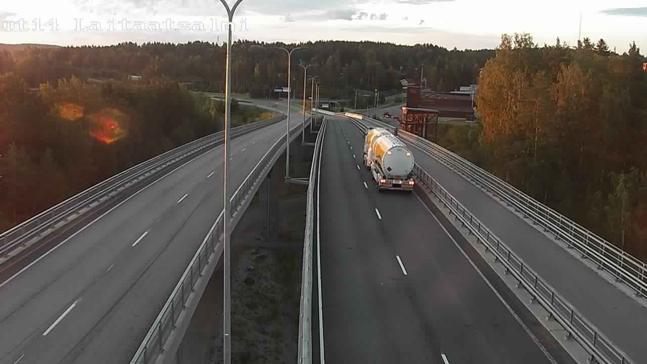 Kelikamerat Kuva Tie 14 Savonlinna, Laitaatsalmi silta, Savonlinna, Etelä-Savo