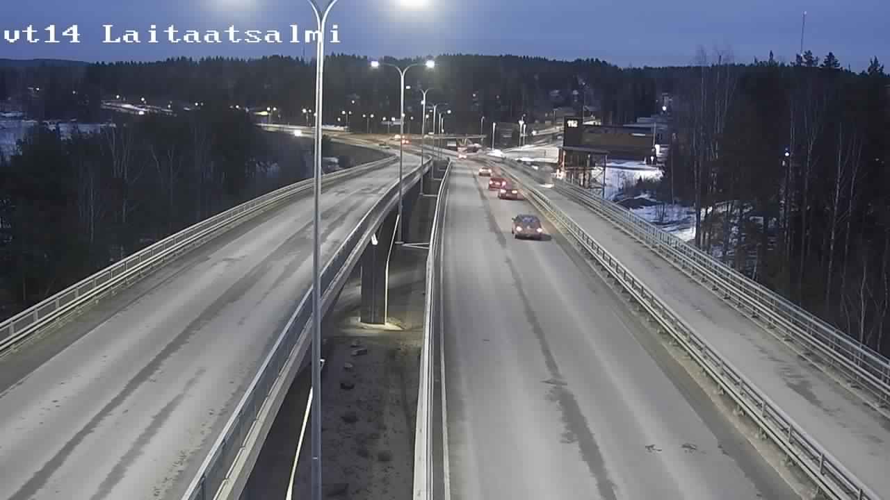 Kelikamerat Kuva Tie 14 Savonlinna, Laitaatsalmi silta, Savonlinna, Etelä-Savo