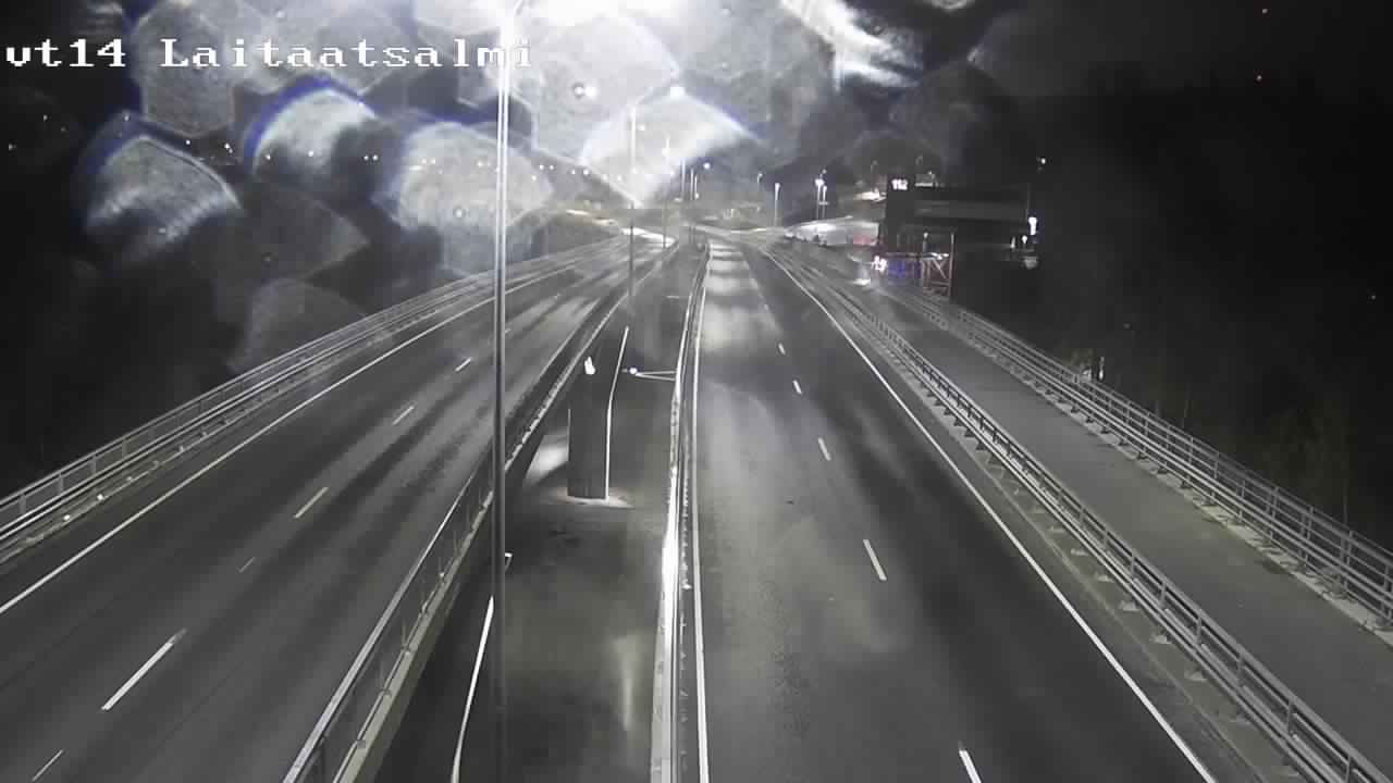 Weather Camera Image Väg 14 Nyslott, Laitaatsalmi, Savonlinna, Etelä-Savo
