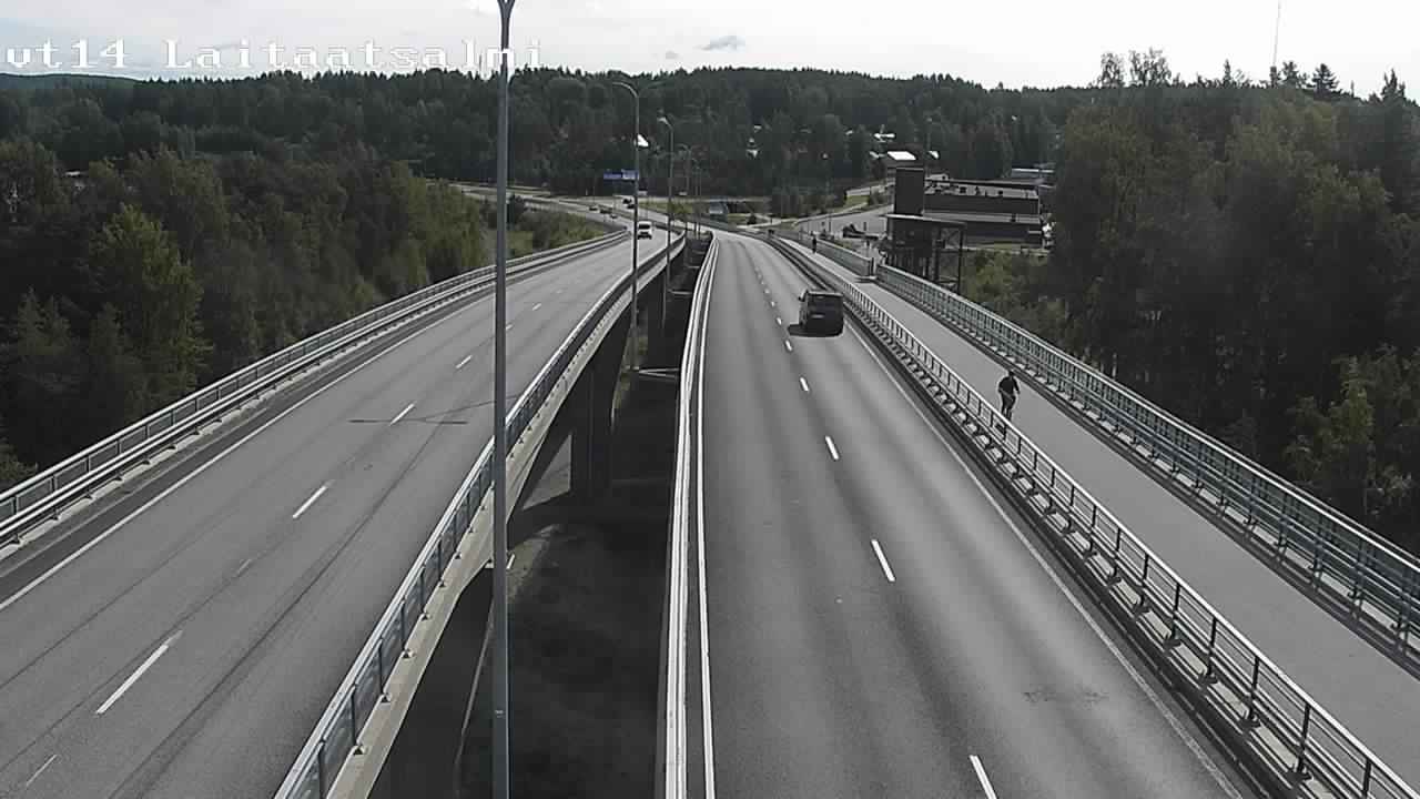 Kelikamerat Kuva Tie 14 Savonlinna, Laitaatsalmi silta, Savonlinna, Etelä-Savo