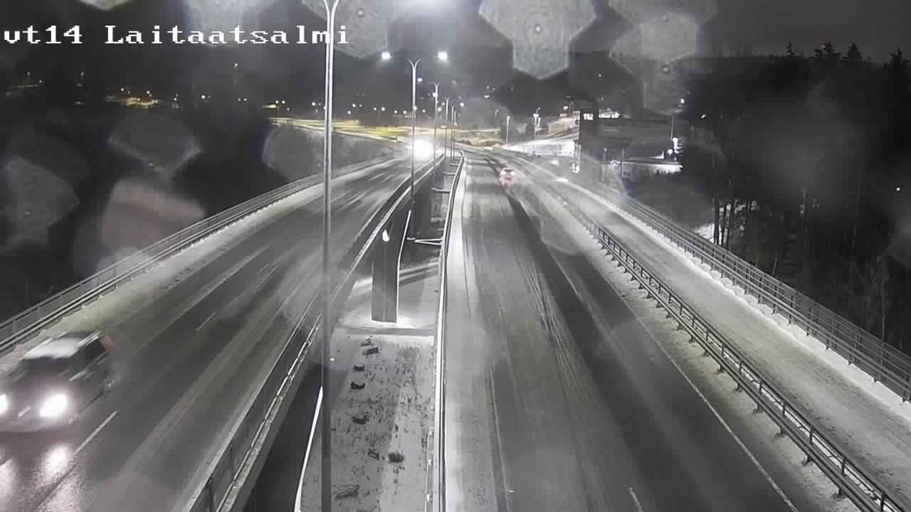 Weather Camera Image Väg 14 Nyslott, Laitaatsalmi, Savonlinna, Etelä-Savo
