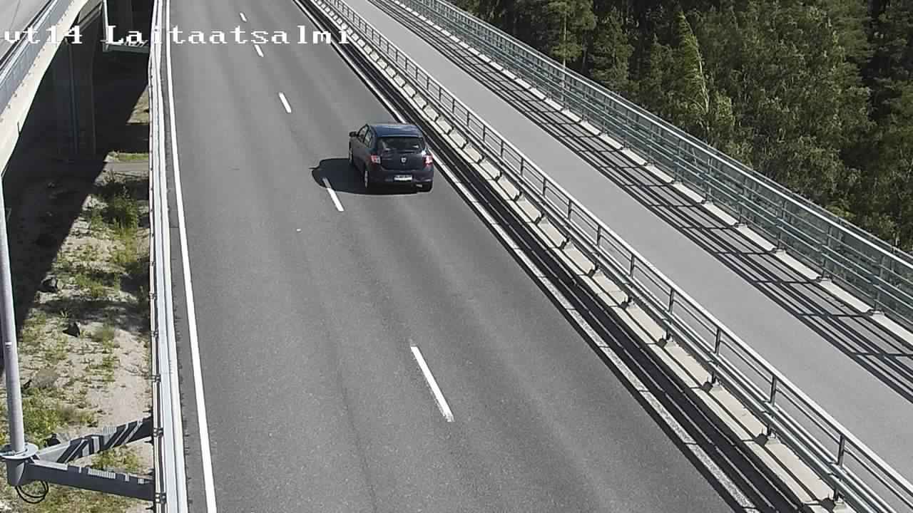 Kelikamerat Kuva Tie 14 Savonlinna, Laitaatsalmi silta, Savonlinna, Etelä-Savo