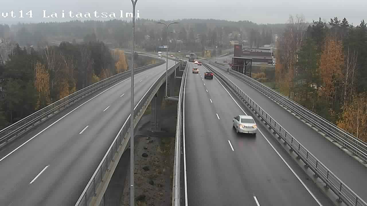 Kelikamerat Kuva Tie 14 Savonlinna, Laitaatsalmi silta, Savonlinna, Etelä-Savo