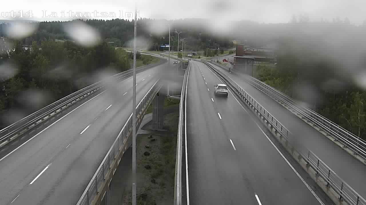 Weather Camera Image Road 14 Savonlinna, Laitaatsalmi, Savonlinna, Etelä-Savo