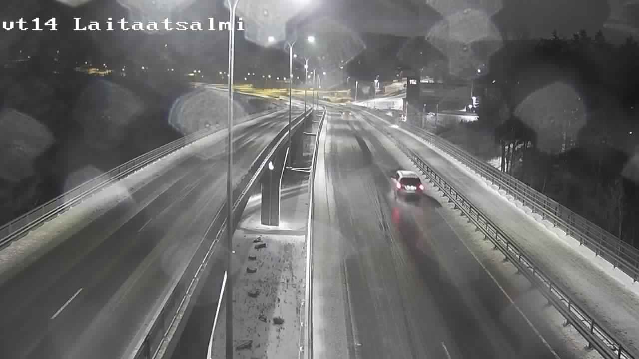 Weather Camera Image Väg 14 Nyslott, Laitaatsalmi, Savonlinna, Etelä-Savo