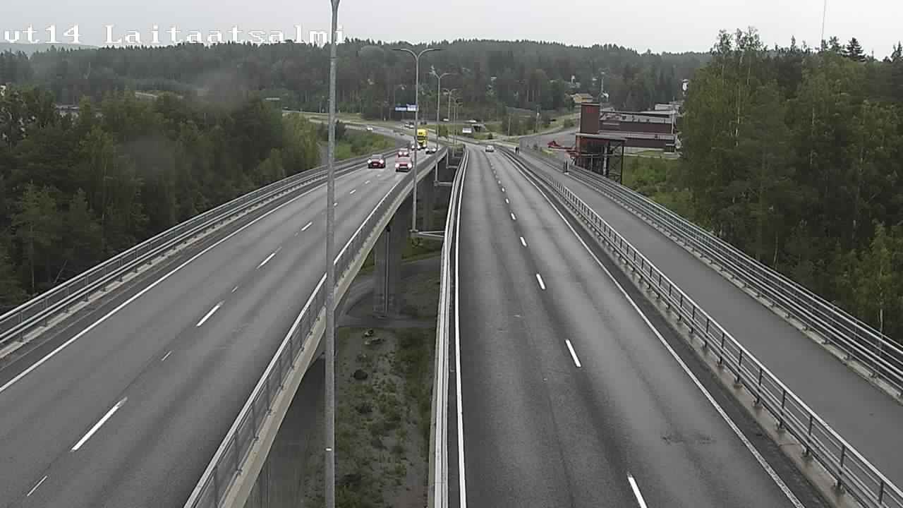 Kelikamerat Kuva Tie 14 Savonlinna, Laitaatsalmi silta, Savonlinna, Etelä-Savo