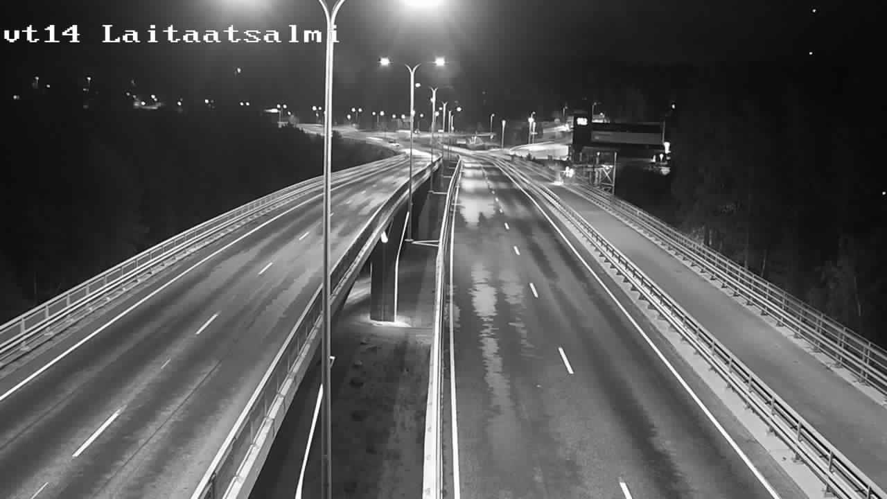 Weather Camera Image Väg 14 Nyslott, Laitaatsalmi, Savonlinna, Etelä-Savo