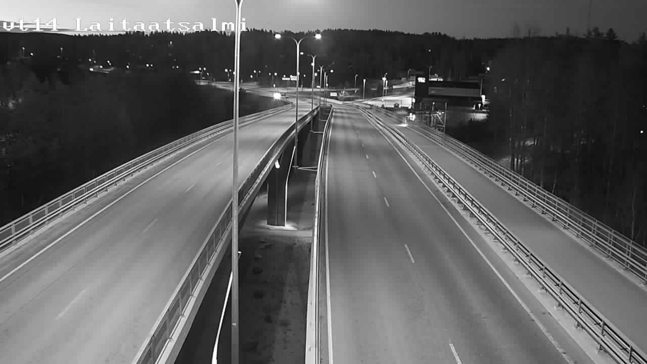 Weather Camera Image Väg 14 Nyslott, Laitaatsalmi, Savonlinna, Etelä-Savo