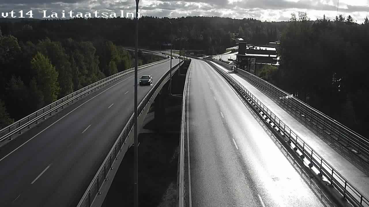 Weather Camera Image Väg 14 Nyslott, Laitaatsalmi, Savonlinna, Etelä-Savo