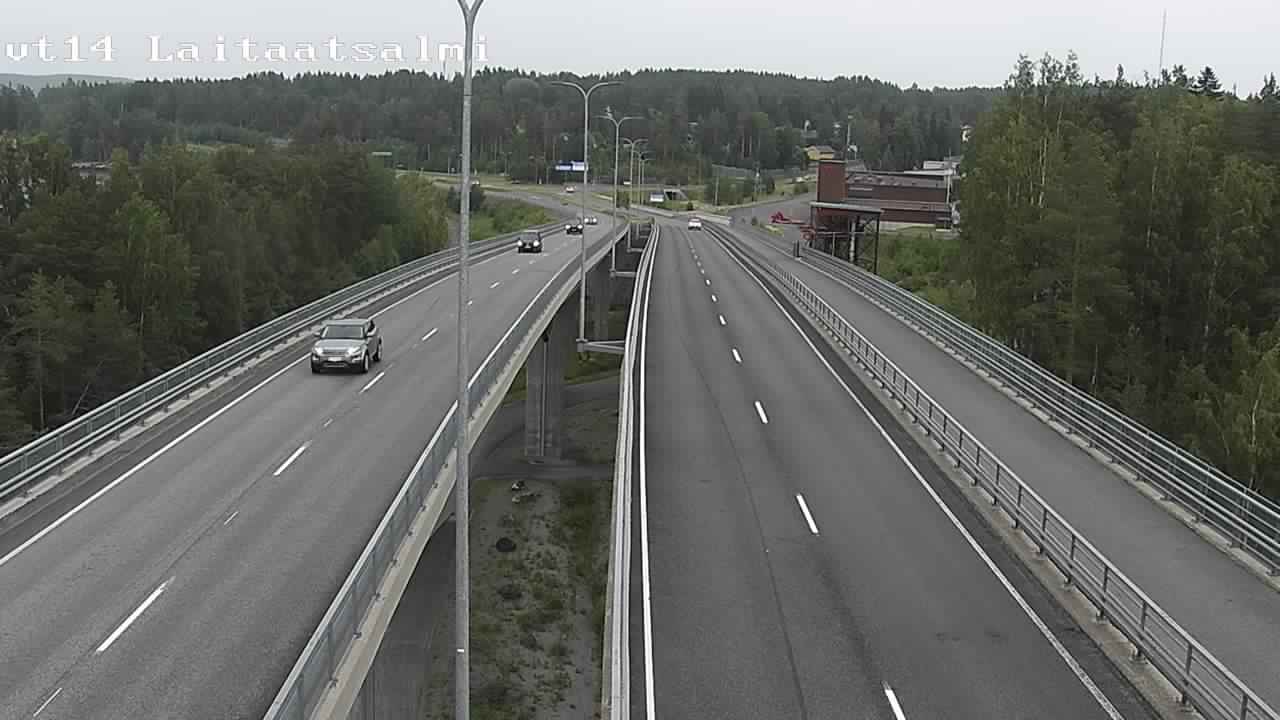 Kelikamerat Kuva Tie 14 Savonlinna, Laitaatsalmi silta, Savonlinna, Etelä-Savo
