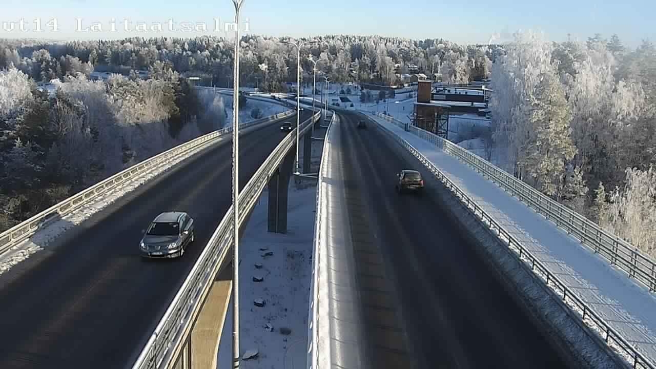 Kelikamerat Kuva Tie 14 Savonlinna, Laitaatsalmi silta, Savonlinna, Etelä-Savo