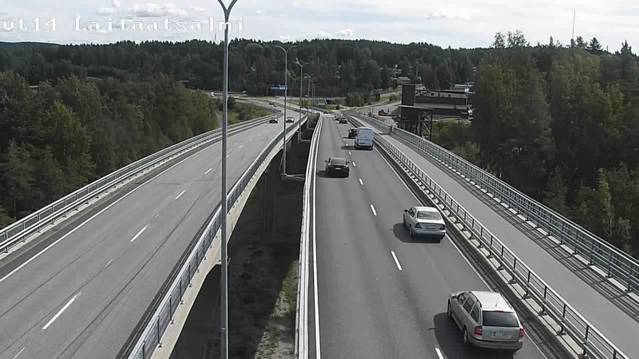 Kelikamerat Kuva Tie 14 Savonlinna, Laitaatsalmi silta, Savonlinna, Etelä-Savo