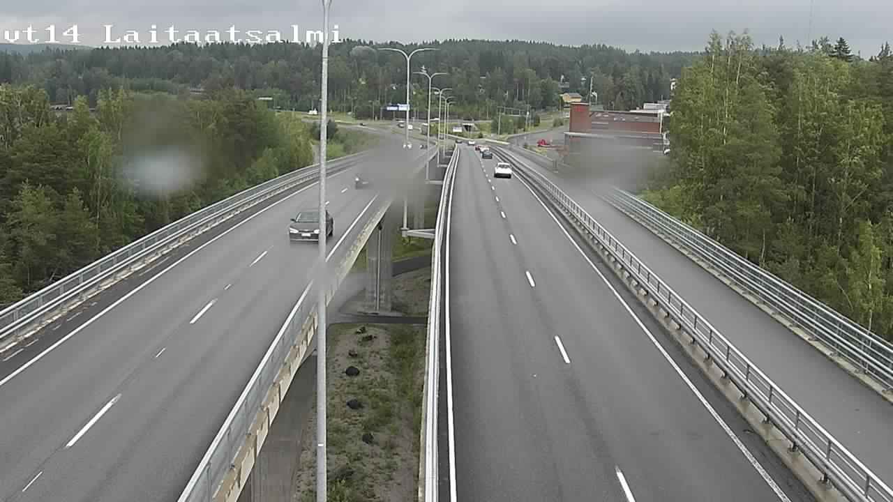 Weather Camera Image Road 14 Savonlinna, Laitaatsalmi, Savonlinna, Etelä-Savo