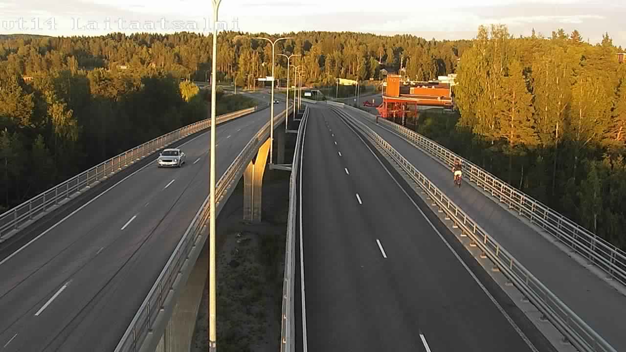 Kelikamerat Kuva Tie 14 Savonlinna, Laitaatsalmi silta, Savonlinna, Etelä-Savo